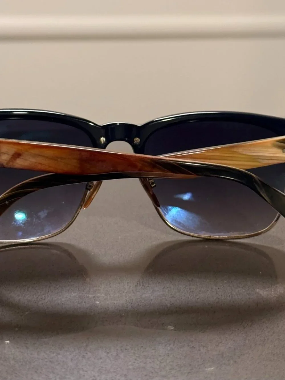 Black with Blonde/Brown Tom Ford Sunglasses
